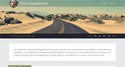 Desktop Screenshot of chriskankiewicz.com